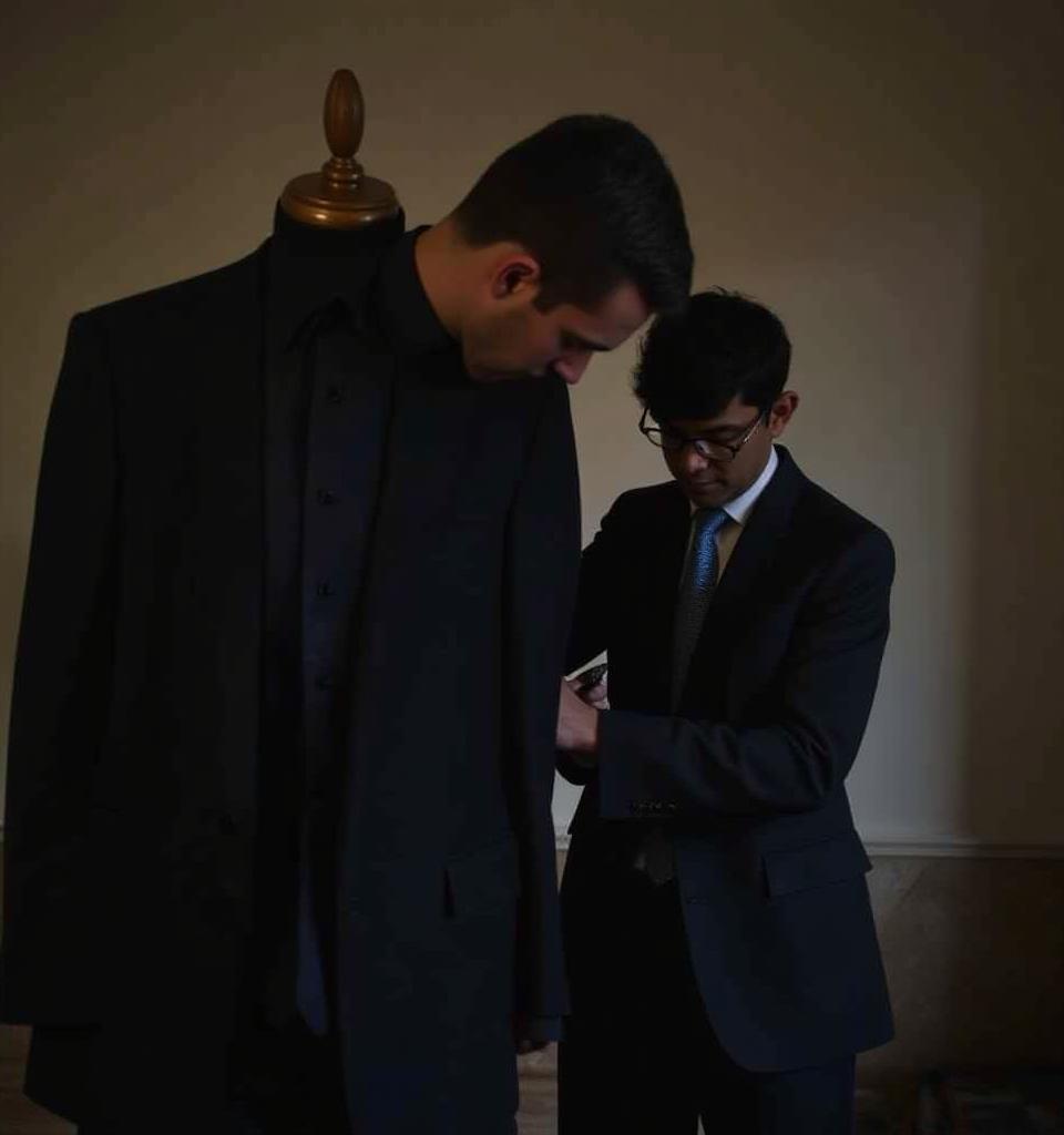 Sakura Tailored Suits Master Tailor at work