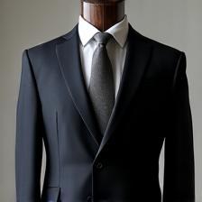 Agenda graphic with suits